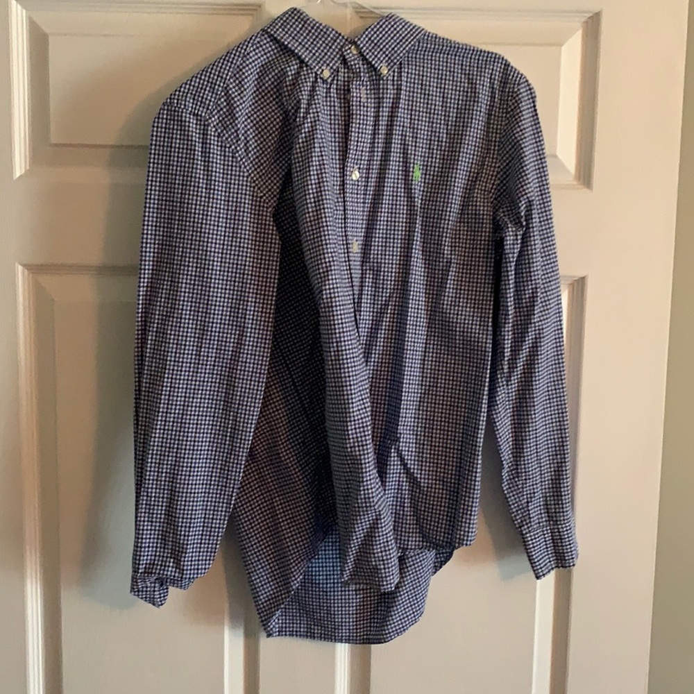 Polo long sleeve button up